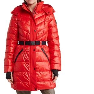 Michael Kors Red Puffer